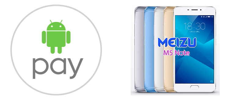 Android Pay на Meizu M5 Note