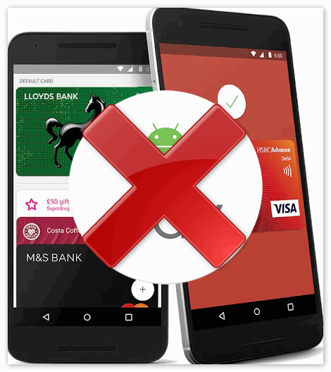 Удалить Android Pay с телефона